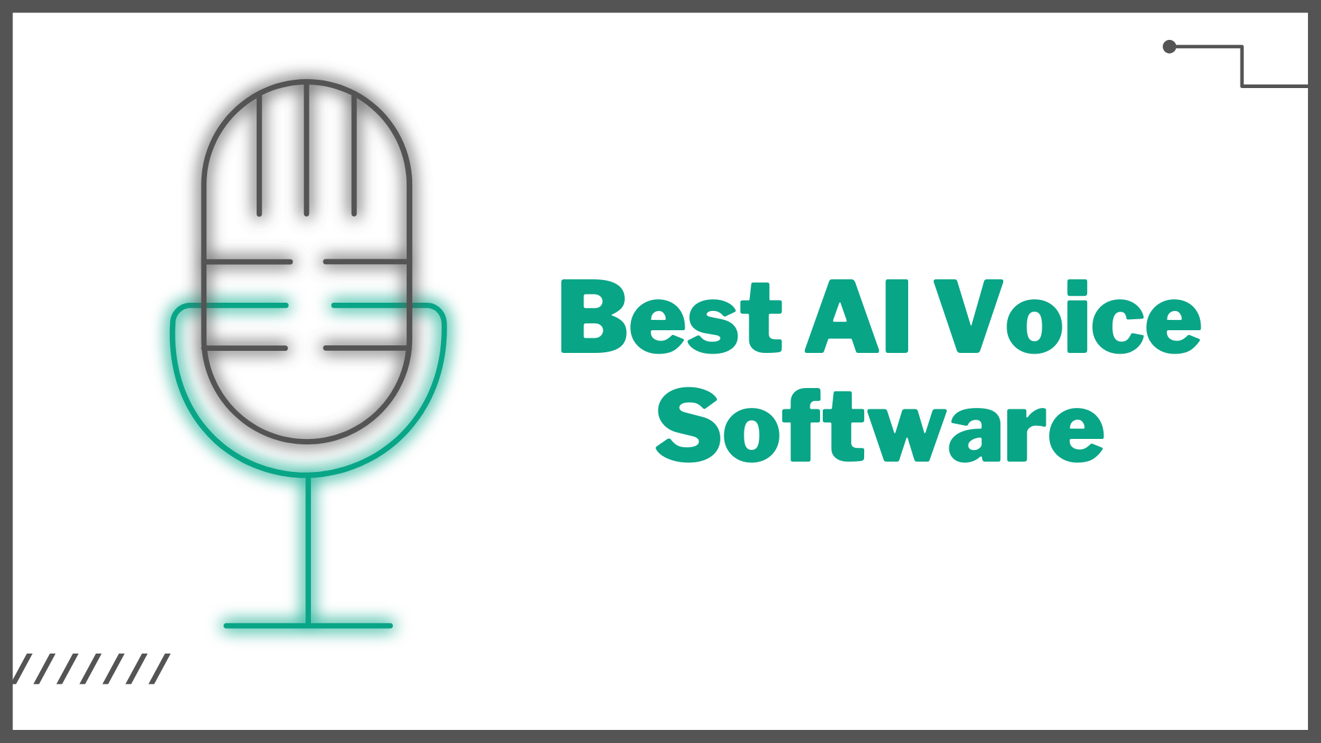 Best AI Voice Software